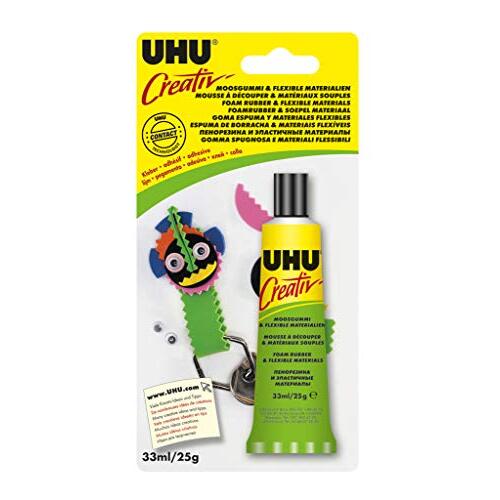 UHU Creativ' - pegamento para goma EVA y materiales flexibles UHU Creativ' - pegamento para goma EVA y materiales flexibles