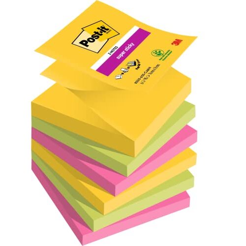 Notas Post-It Z Notes, en zig zag Notas Post-It Z Notes, en zig zag