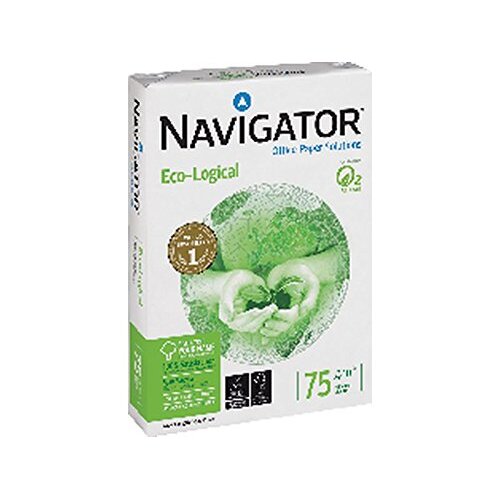 Papel Navigator Din A-4 ECO-Logical 75g, paq 500h Papel Navigator Din A-4 ECO-Logical 75g, paq 500h