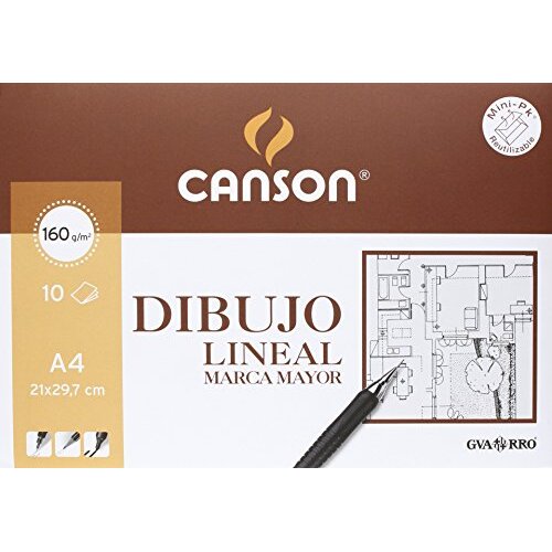 Papel Canson Dibujo Lineal A4 Papel Canson Dibujo Lineal A4