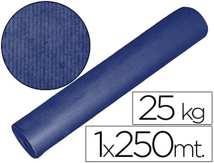 Papel kraft azul 1,00 mt x 250 mts