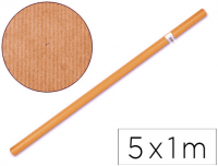 Papel Kraft de embalar naranja en rollo 100 cm×5 m