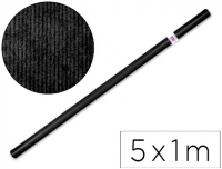Papel Kraft de embalar negro en rollo 100 cm×5 m