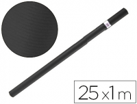 Papel Kraft de embalar negro en rollo 100 cm×25 m