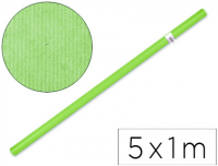 Papel Kraft de embalar verde en rollo 100 cm×5 m