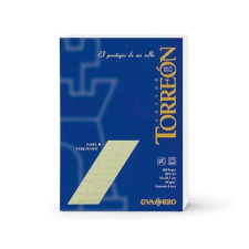 Gvarro Torreón - Pack 100 h. papel verjurado blanco crema, A4, 90 g