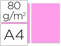 Paquete papel rosa 100 hojas Din A4 80 g/m² Liderpapel
