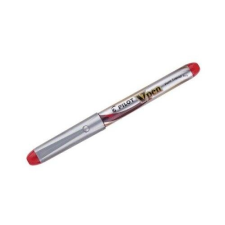 Pluma Pilot Vpen Silver, color rojo