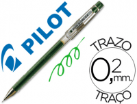 Pilot G-TEC-C4, bolígrafo tinta gel, verde