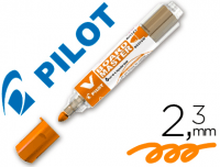 Pilot V-Board Master, rotulador ecológico pizarra blanca, color naranja