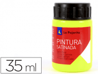 Pintura La Pajarita, bote 35 ml, color oxido amarillo