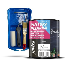 Pintura negra para pizarra base agua, bote 750 ml (cubre aprox. 8 m²)