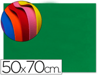 Plancha goma EVA 50x70 cm de 1.5 mm verde