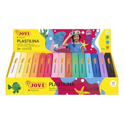 Plastilina Jovi Nº71, pastilla mediana, 150 gramos Plastilina Jovi Nº71, pastilla mediana, 150 gramos