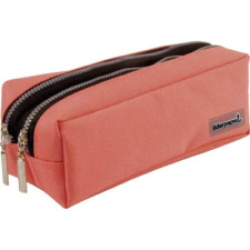 Portatodo rectangular con 2 bolsillos coral