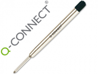 Recambio bolígrafo compatible Parker negro Q-Connect