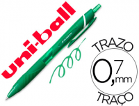 Roller de punta retráctil Uni-Ball JetStream SXN-157C verde