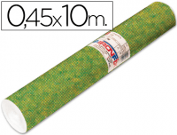 Rollo AironFix terciopelo verde oscuro 67801 0.45x10 m