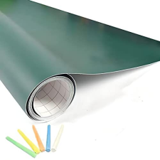 Rollo de pizarra verde adhesiva de 2 m × 45 cm