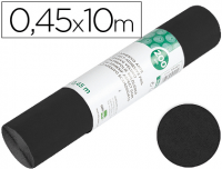 Rollo plástico adhesivo textura ante 45 cm x 10 m negro