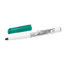 Marcador Bic Velleda pizarra de punta fina, color verde