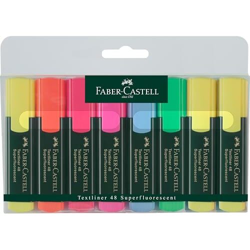 Faber-Castell Textliner 48  Subrayadores flúor de colores