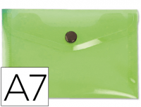Sobre de polipropileno Din A7 Liderpapel verde