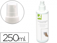 Spray limpiador de pizarras blancas Q-Connect 250 ml