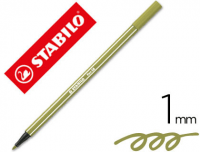 Stabilo Pen 68, rotulador verde tierra