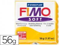 Pasta Fimo Soft de color amarillo, ref 8020-16