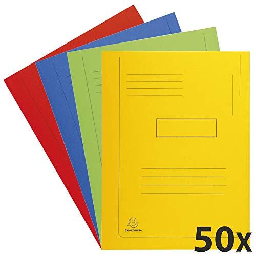 Subcarpetas con solapa Exacompta Forever, 50 subcarpetas Subcarpetas con solapa Exacompta Forever, 50 subcarpetas