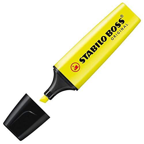 Subrayador amarillo Stabilo® Boss Original ¡El de toda la vida! 1.08 €