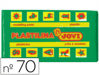 Taco de plastilina Jovi, número 70 (50 g), color verde claro