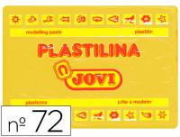 Taco de plastilina Jovi, número 72 (350 g), color amarillo oscuro