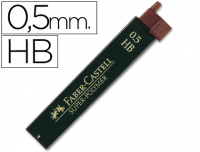 Tubo minas de polímero Faber-Castell 0.5 HB