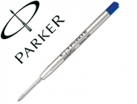 Recambio bolígrafo Parker, trazo fino, azul, punta 0.5 mm