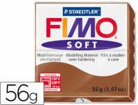 Pasta Fimo Soft de color caramelo, ref 8020-7