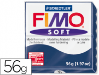 Pasta Fimo Soft de color azul windsor, ref 8020-35