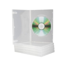 Pack 5 cajas transparentes para DVD