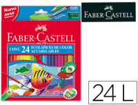 Caja 24 lápices Faber-Castell acuarelables