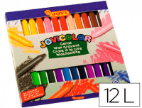 Ceras Jovicolor, caja de 12 colores