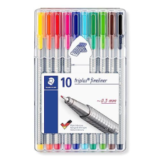 Staedtler Fineliner Triplus 334 10 colores