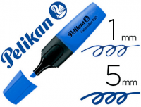 Pelikan® Textmarker 490, marcador fluorescente azul