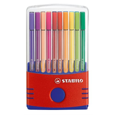 Set 20 rotuladores de fibra Stabilo Pen 68, ancho 1 mm, tinta inodora basada en agua, surtido colores