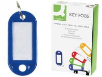 Llaveros de colores para llaves con portatiquetas