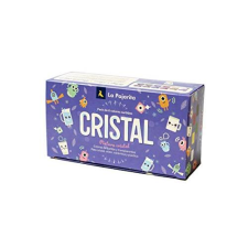La Pajarita - Pintura cristal, caja 6 botes de laca de 35 ml en colores surtidos + pincel