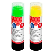 Pegamento fluorescente en barra Liderpapel