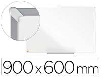 Pizarra blanca nobo ip pro acero vitrificado magnetico 900x600 mm