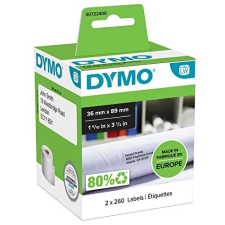 Etiquetas Dymo LabelWriter 89x36 Blancas, 2 rollos