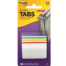 Post-It Index - Etiquetas autoadhesivas para ficheros colgantes, grandes rígidos, rótulo inclinado